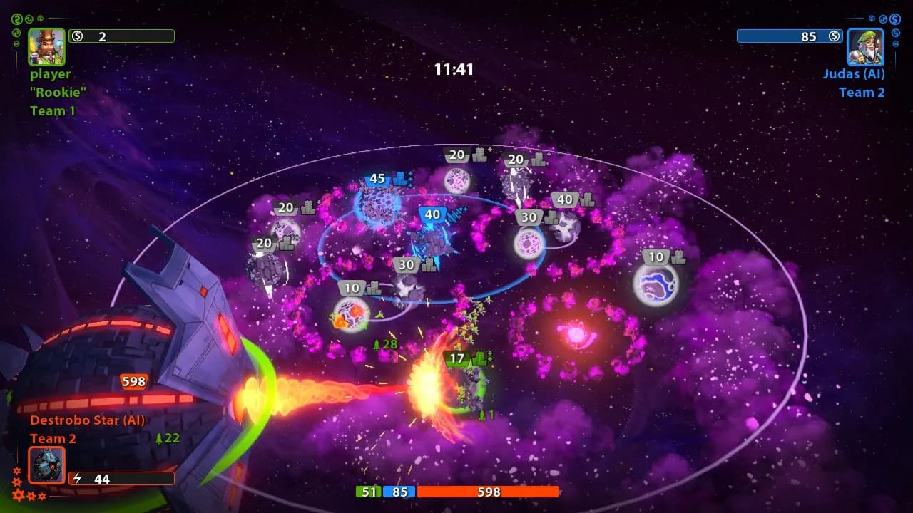 Planets Under Attack screenshot screenshot 1