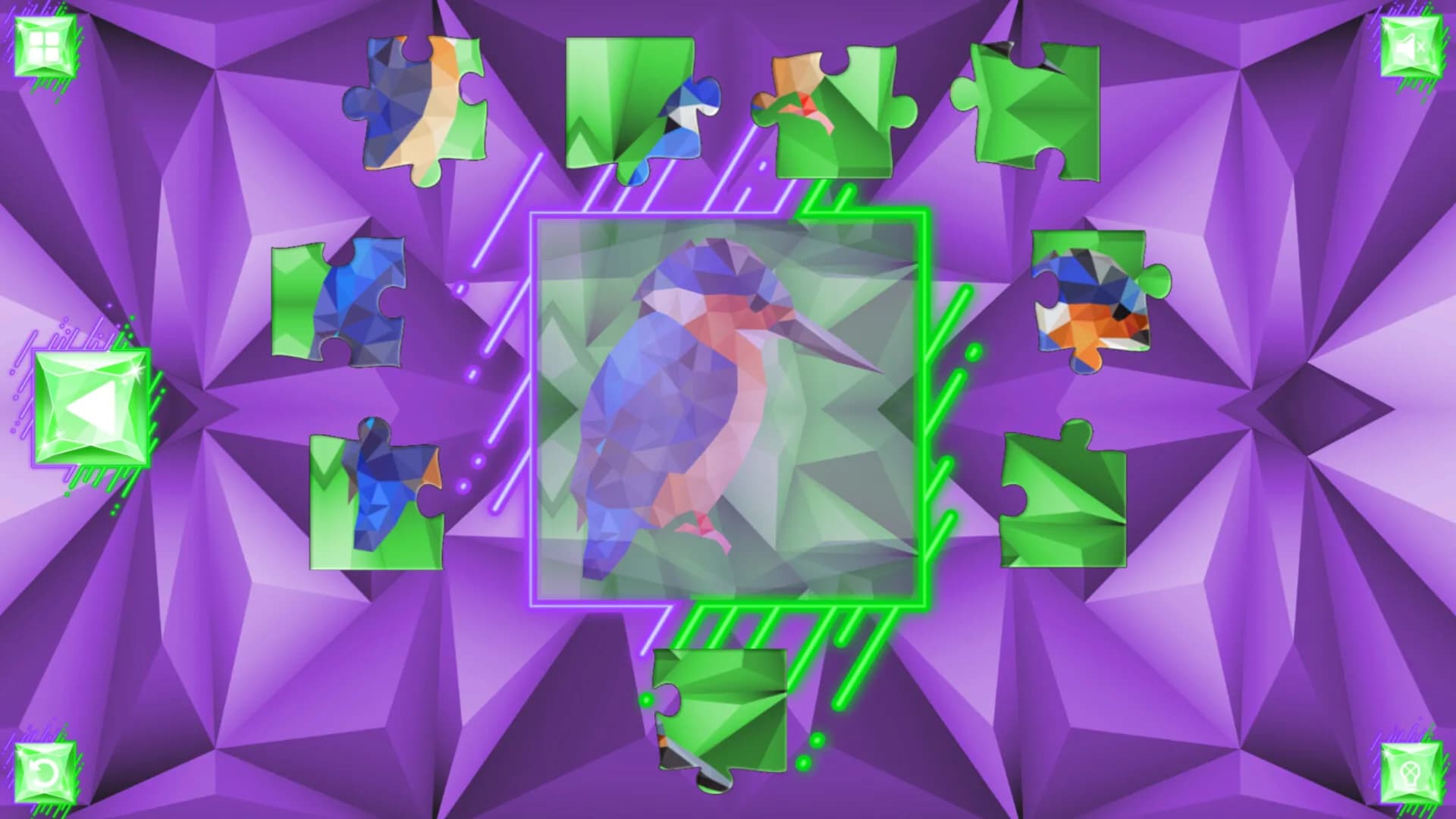 Poly Jigsaw: Birds screenshot screenshot 1