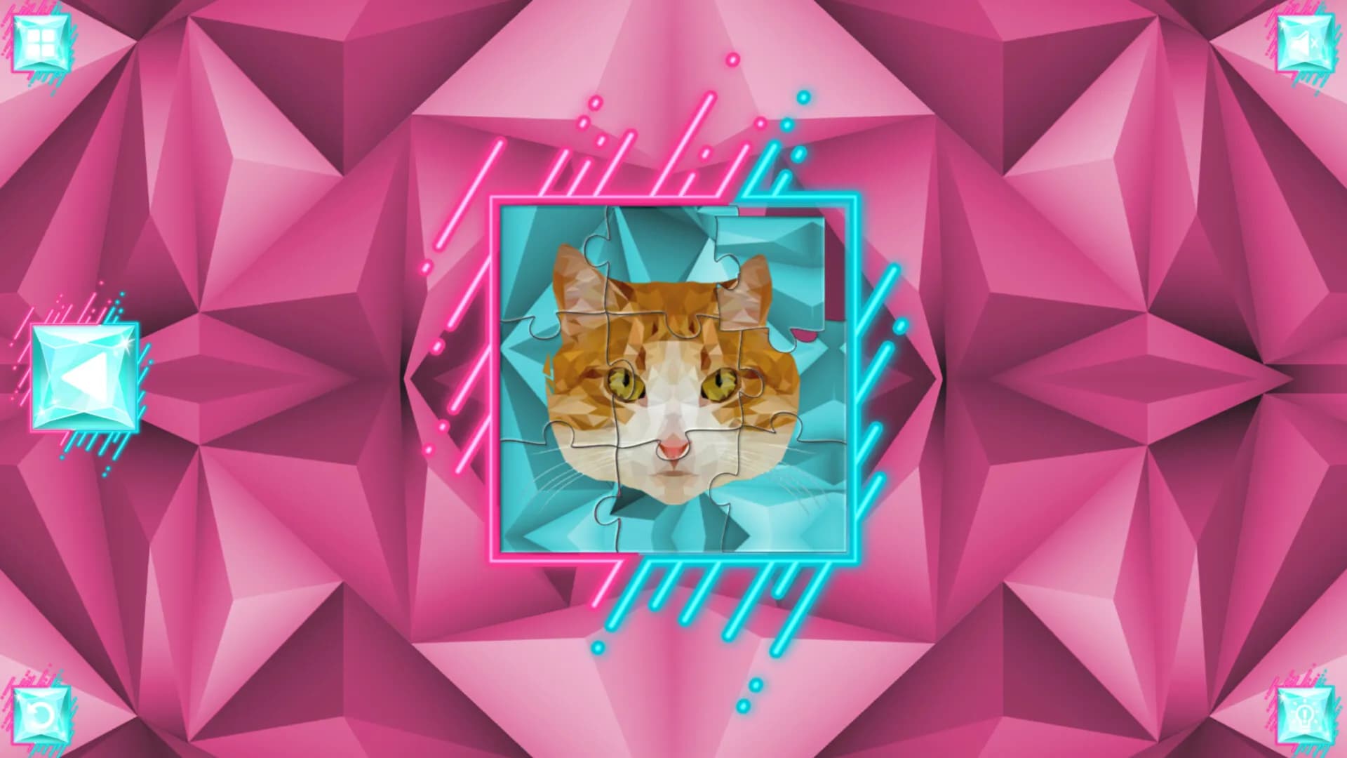 Poly Jigsaw: Cats screenshot screenshot 0