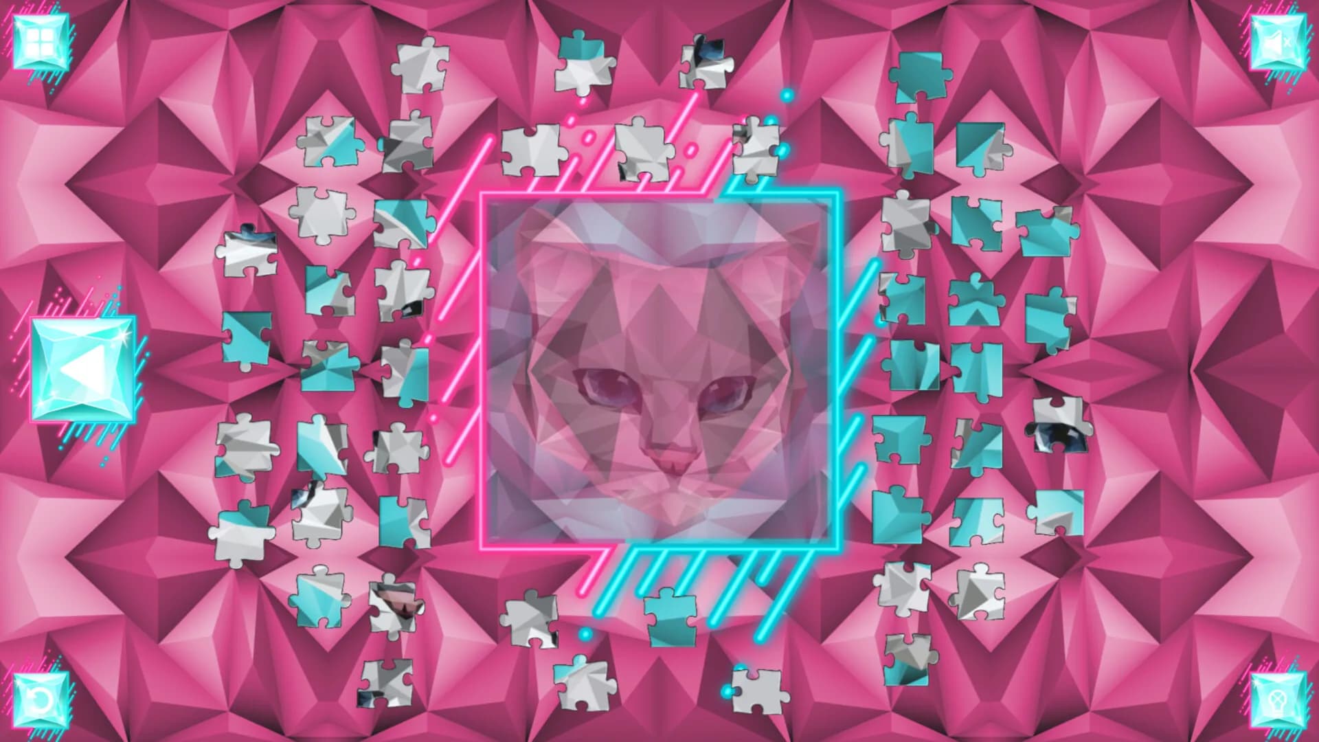 Poly Jigsaw: Cats screenshot screenshot 2