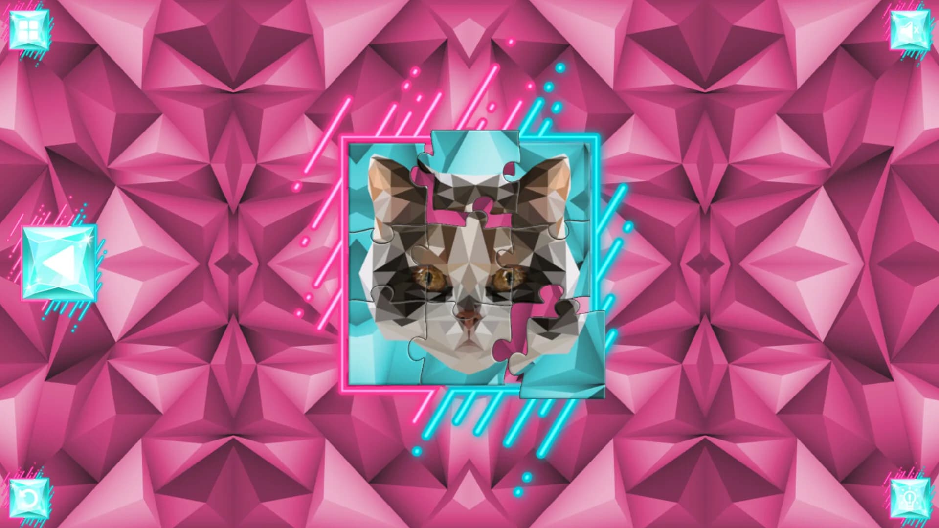 Poly Jigsaw: Cats screenshot screenshot 4