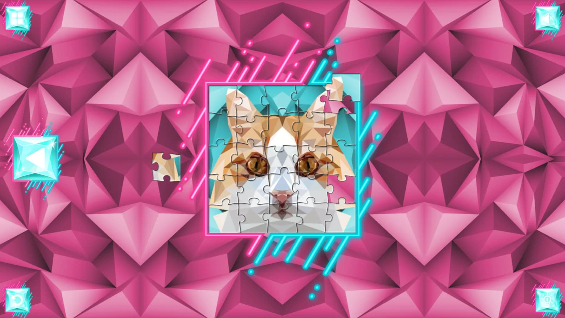 Poly Jigsaw: Cats screenshot screenshot 5