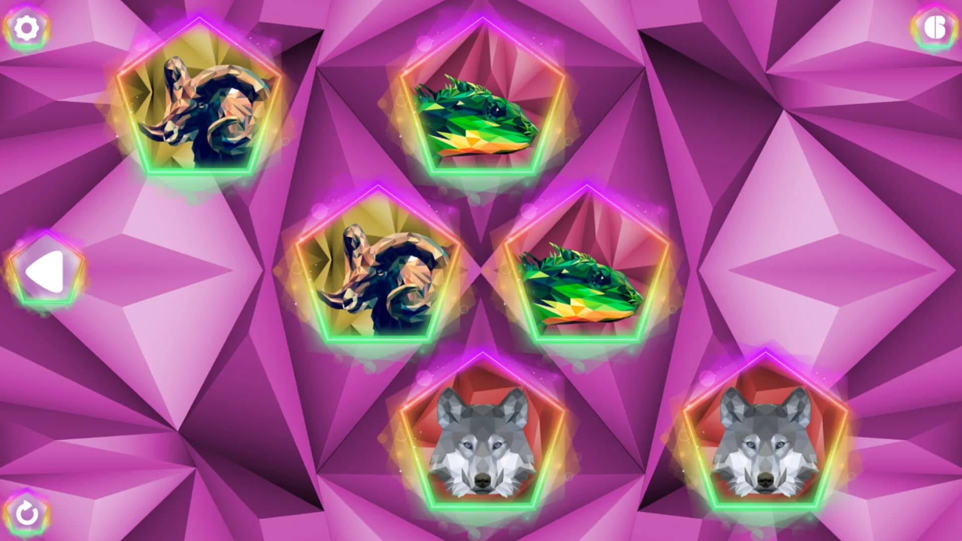 Poly Memory: Animals screenshot screenshot 0