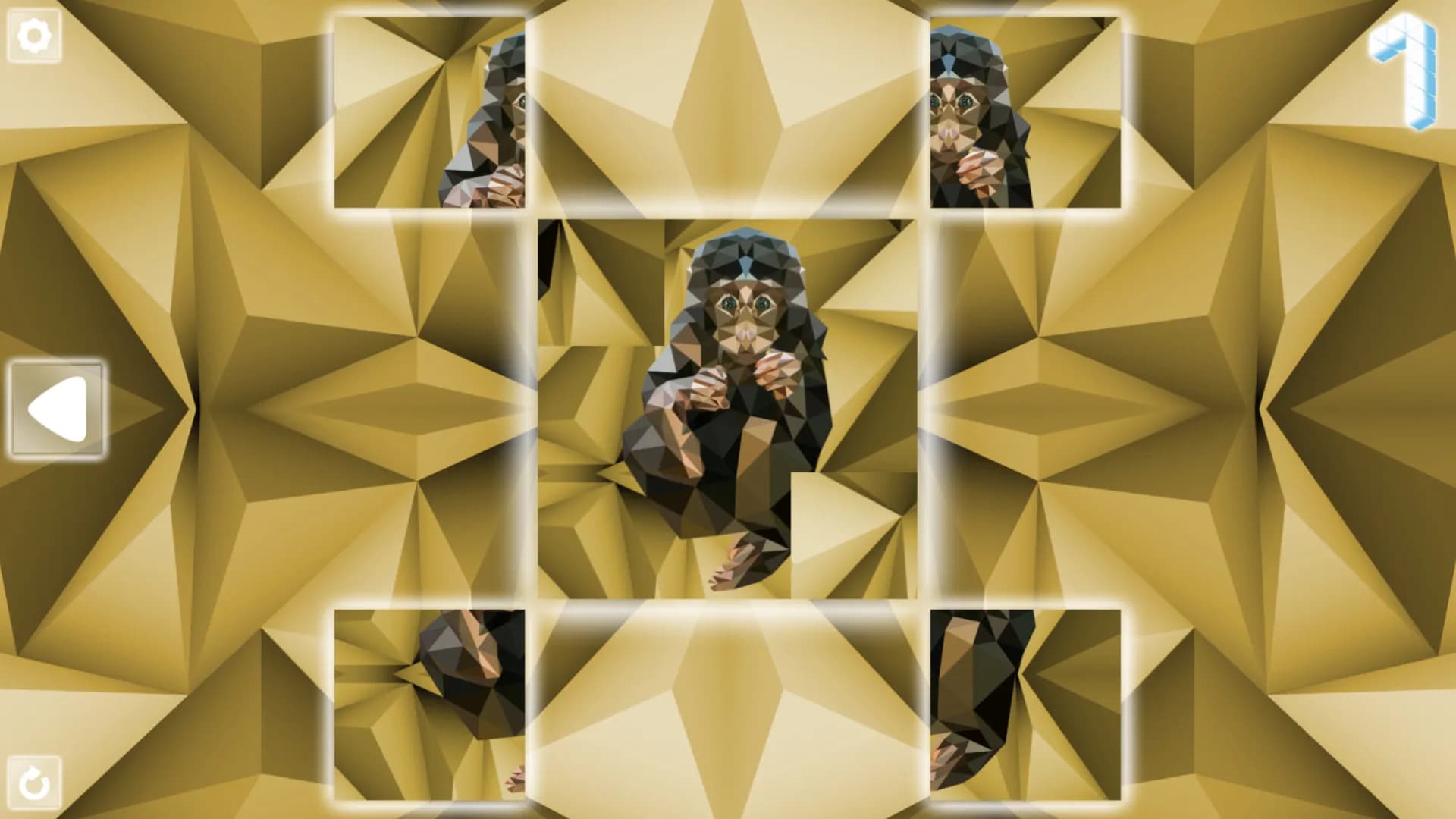 Poly Puzzle: Primates screenshot screenshot 3