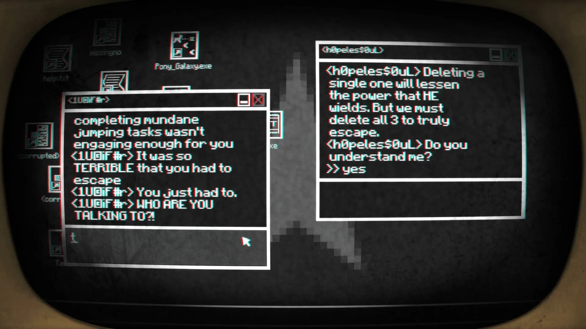 Pony Island screenshot screenshot 6
