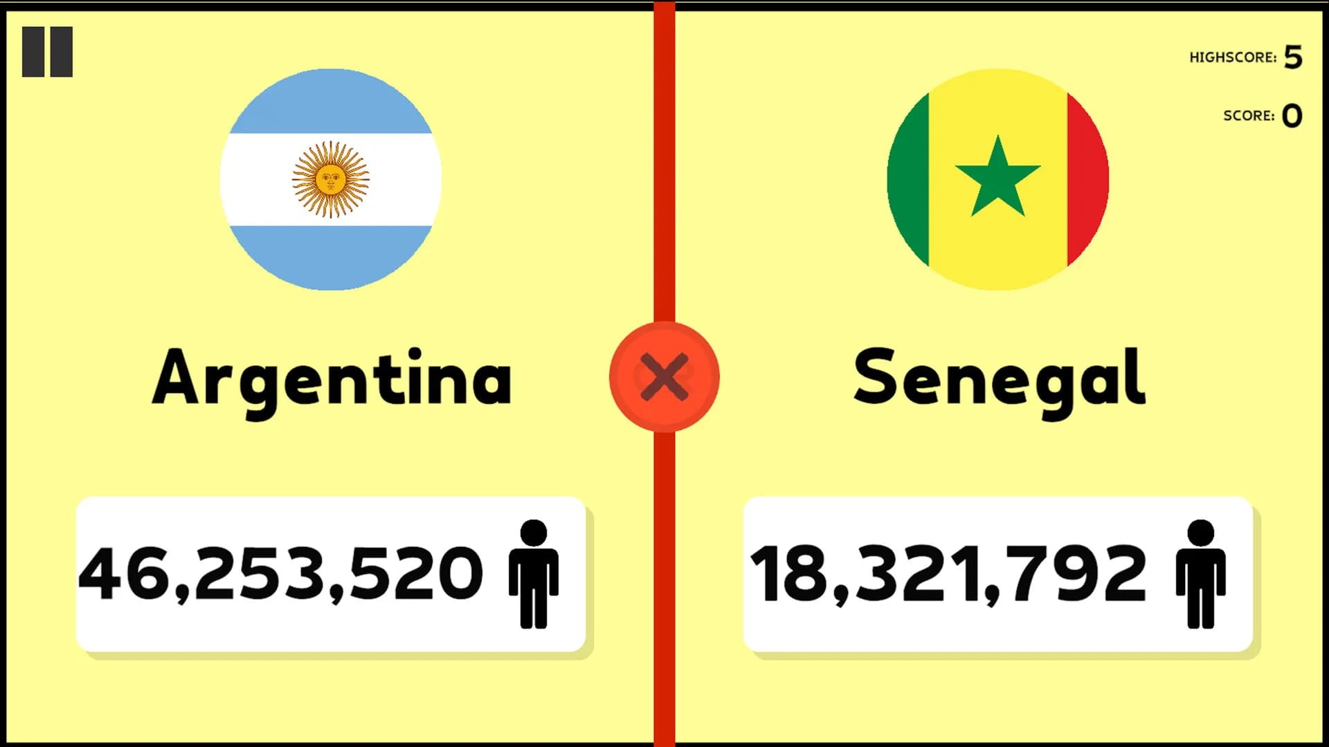 Population Quiz screenshot screenshot 4