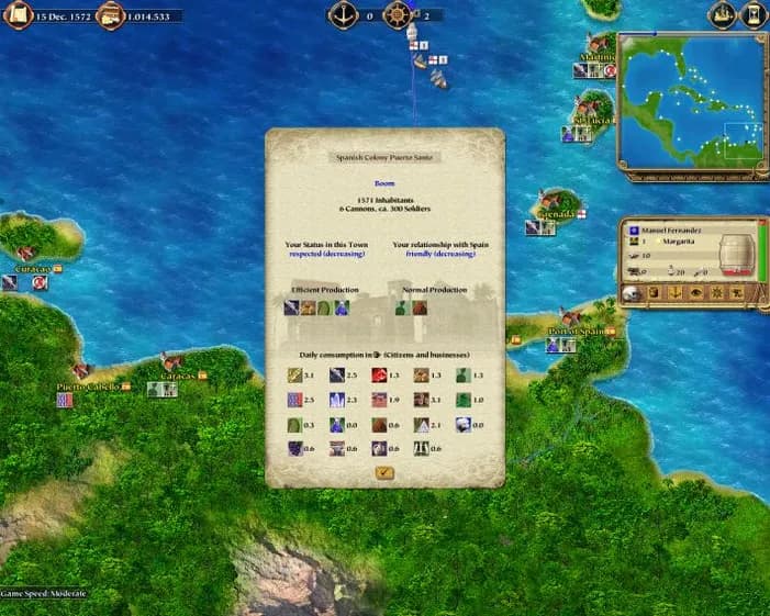 Port Royale screenshot screenshot 6