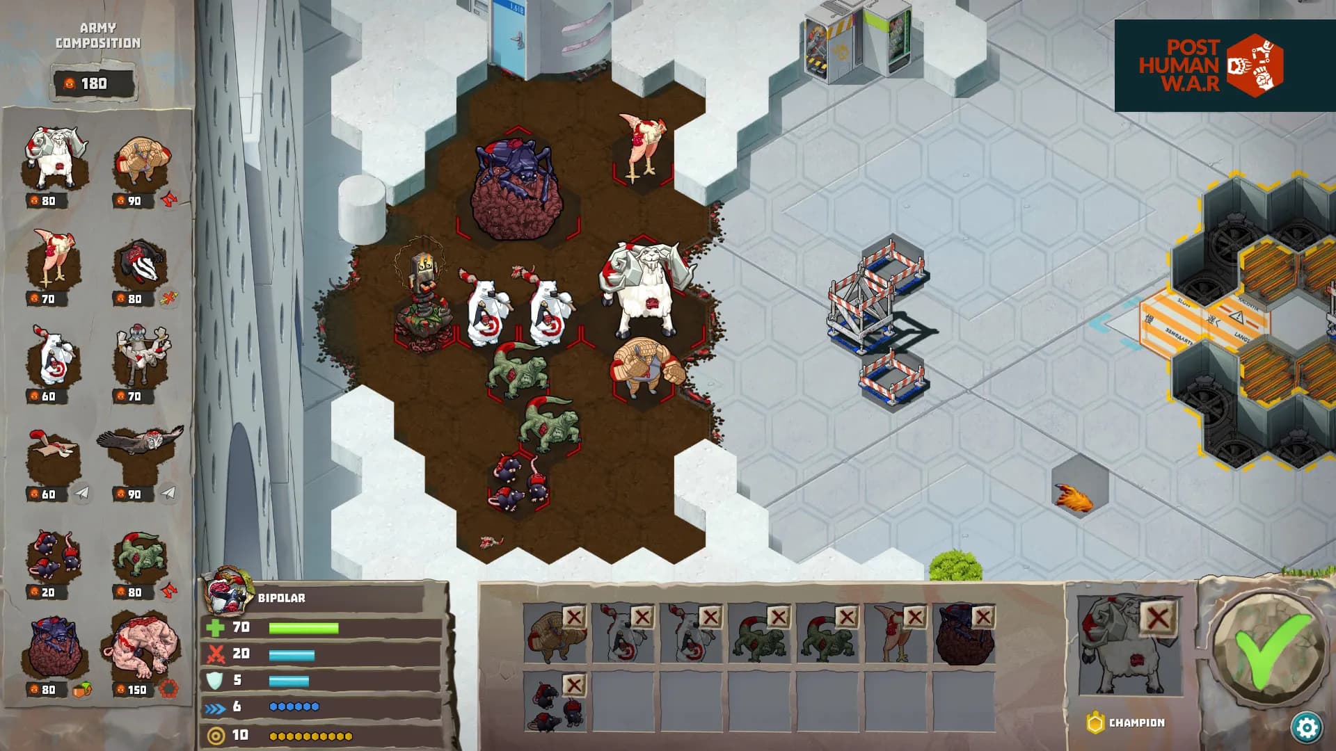 Post Human W.A.R screenshot screenshot 1