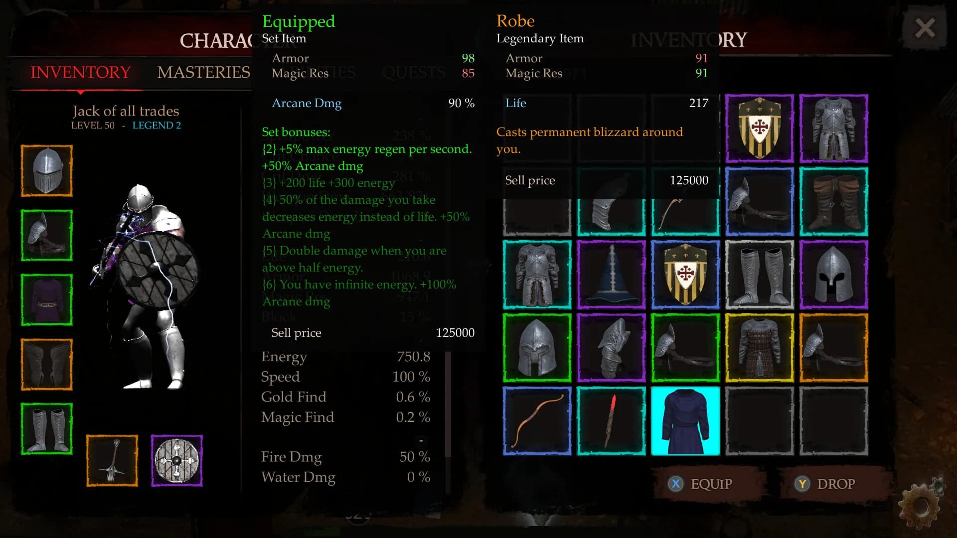 Powerlust screenshot screenshot 1