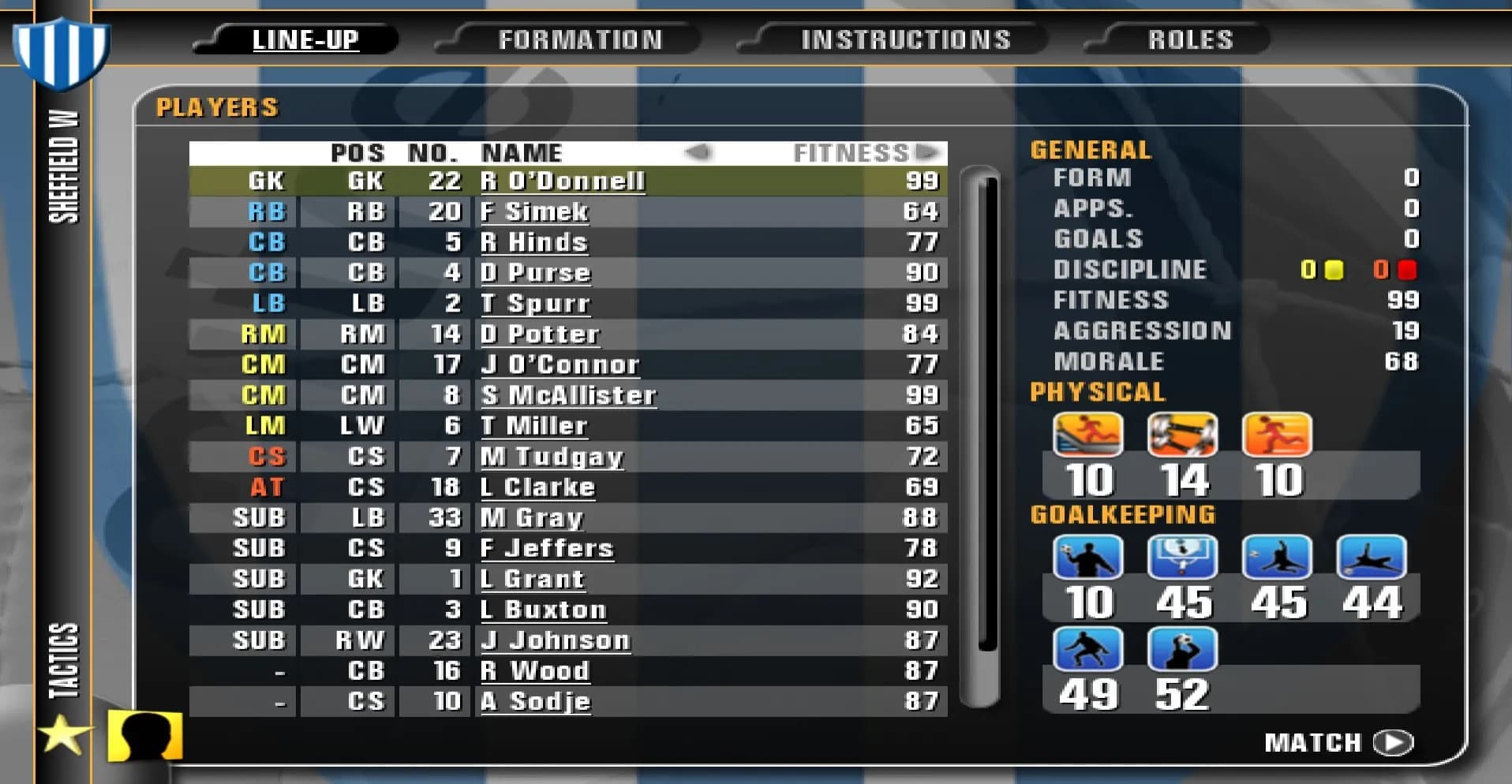 Premier Manager 10 screenshot screenshot 12