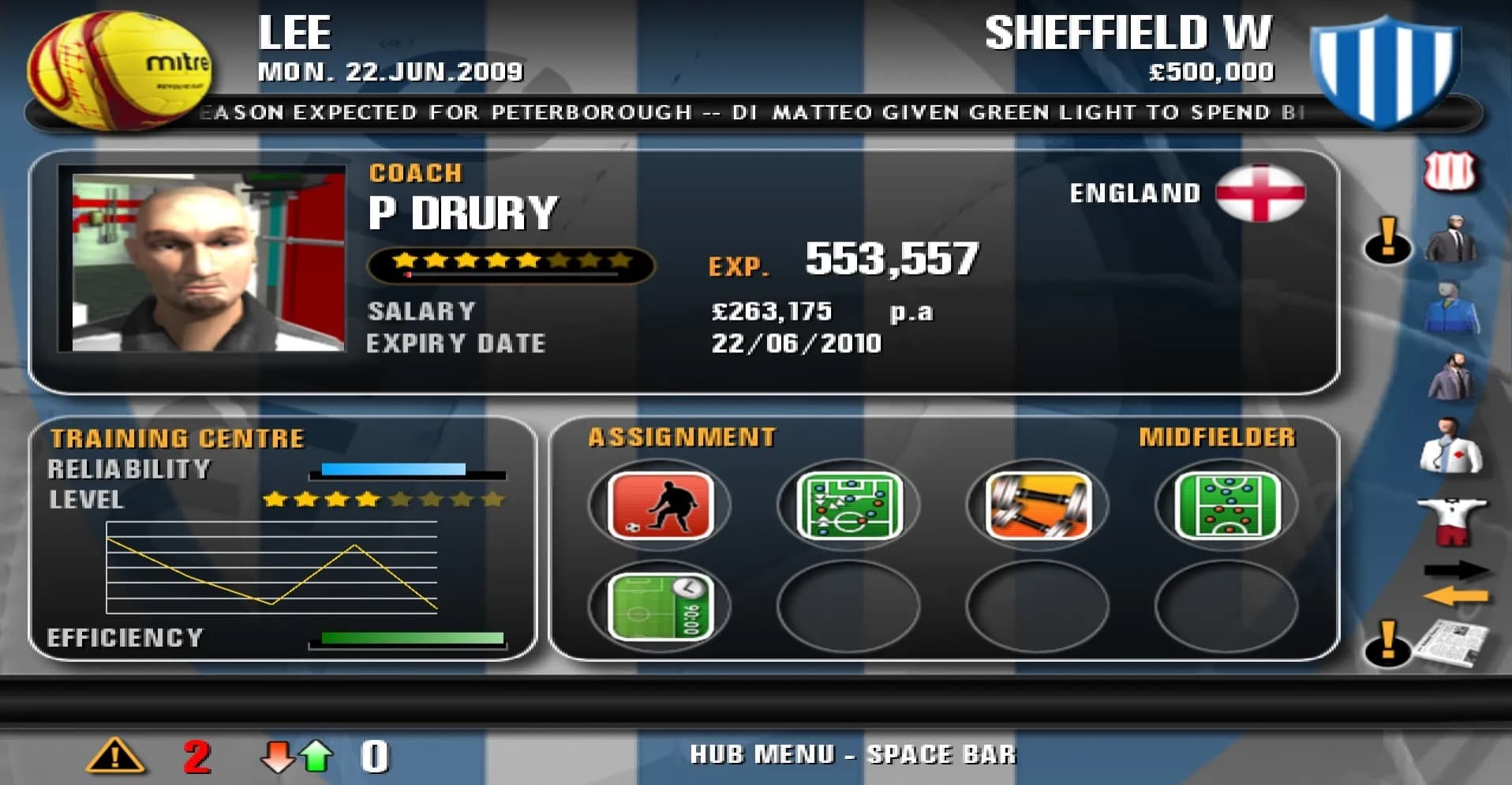 Premier Manager 10 screenshot screenshot 4