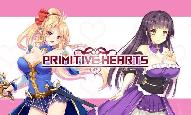 primitive hearts vertical card thumbnail
