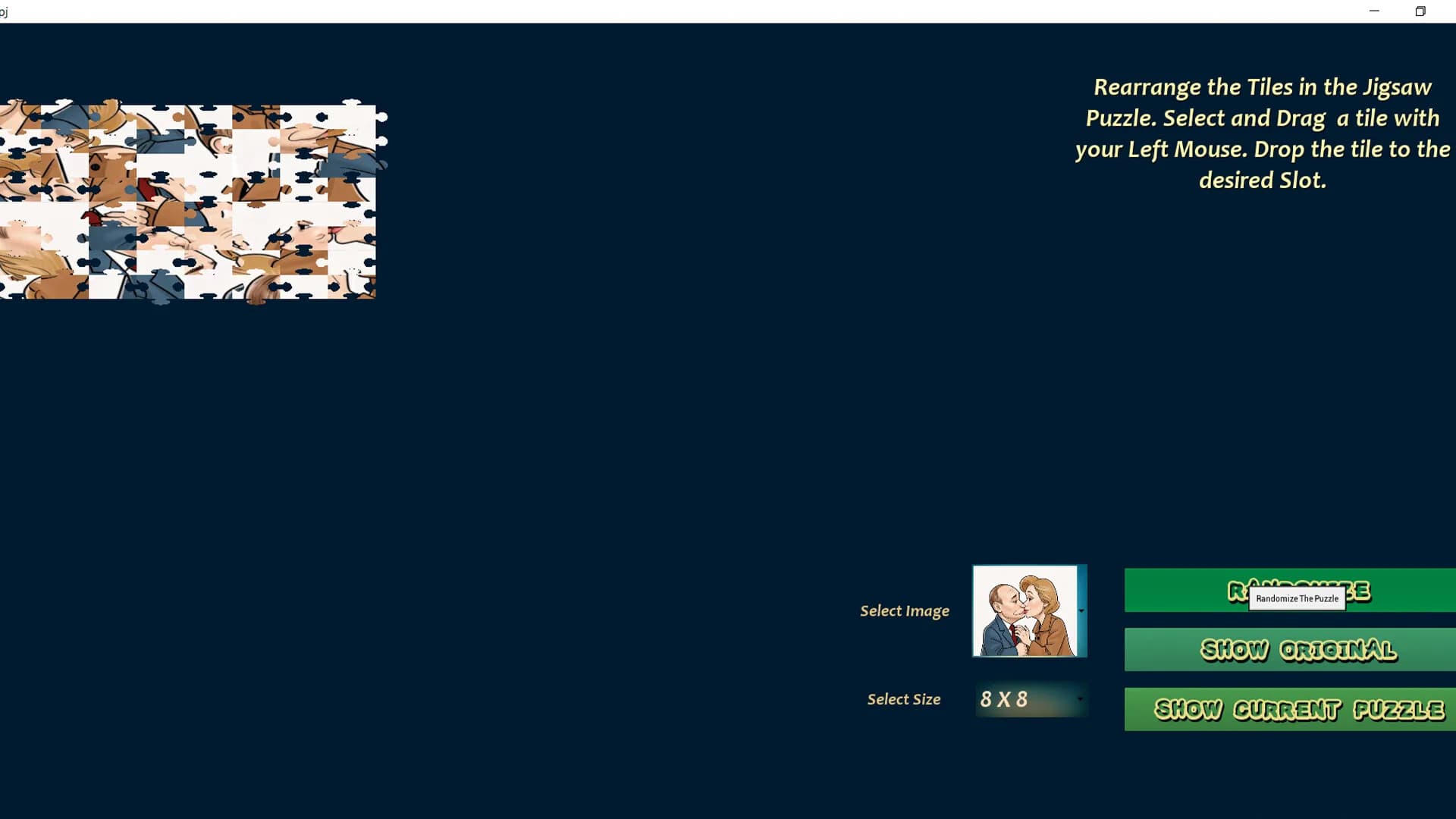 Putin Jigsaw screenshot screenshot 0