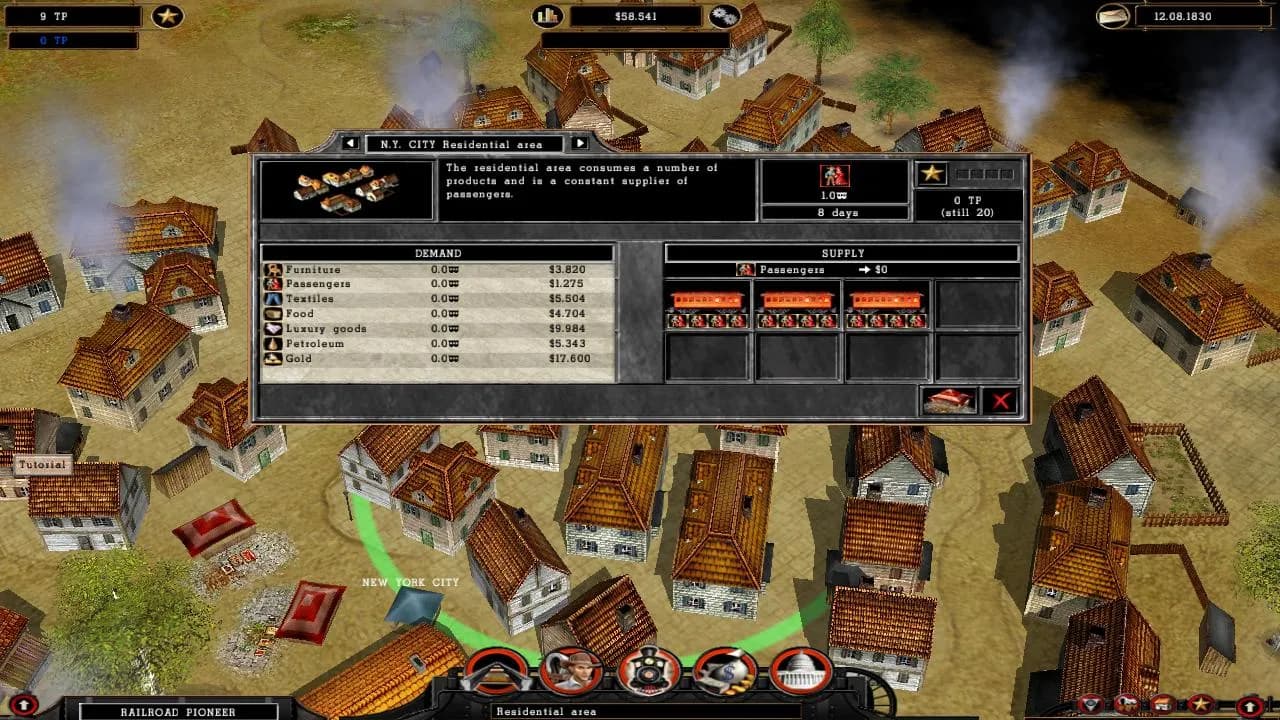 Railroad Pioneer screenshot screenshot 1