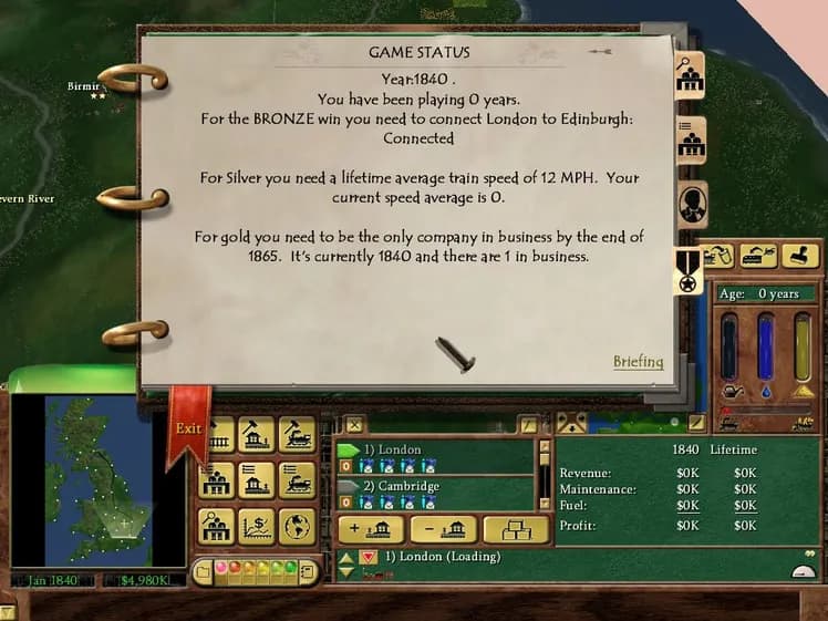 Railroad Tycoon 3 screenshot screenshot 3