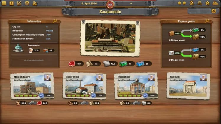 Railway Empire screenshot screenshot 6