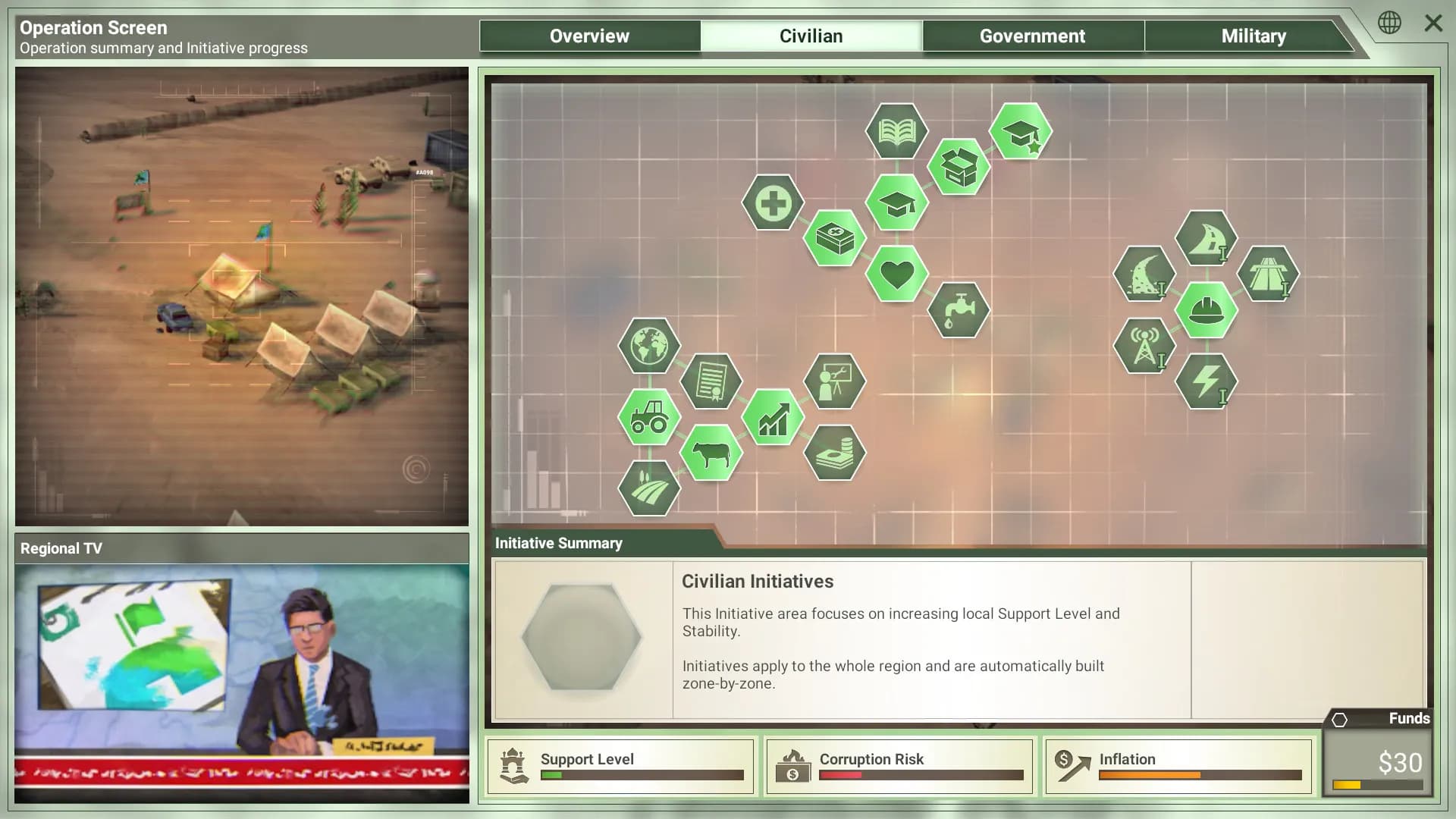 Rebel Inc: Escalation screenshot screenshot 2