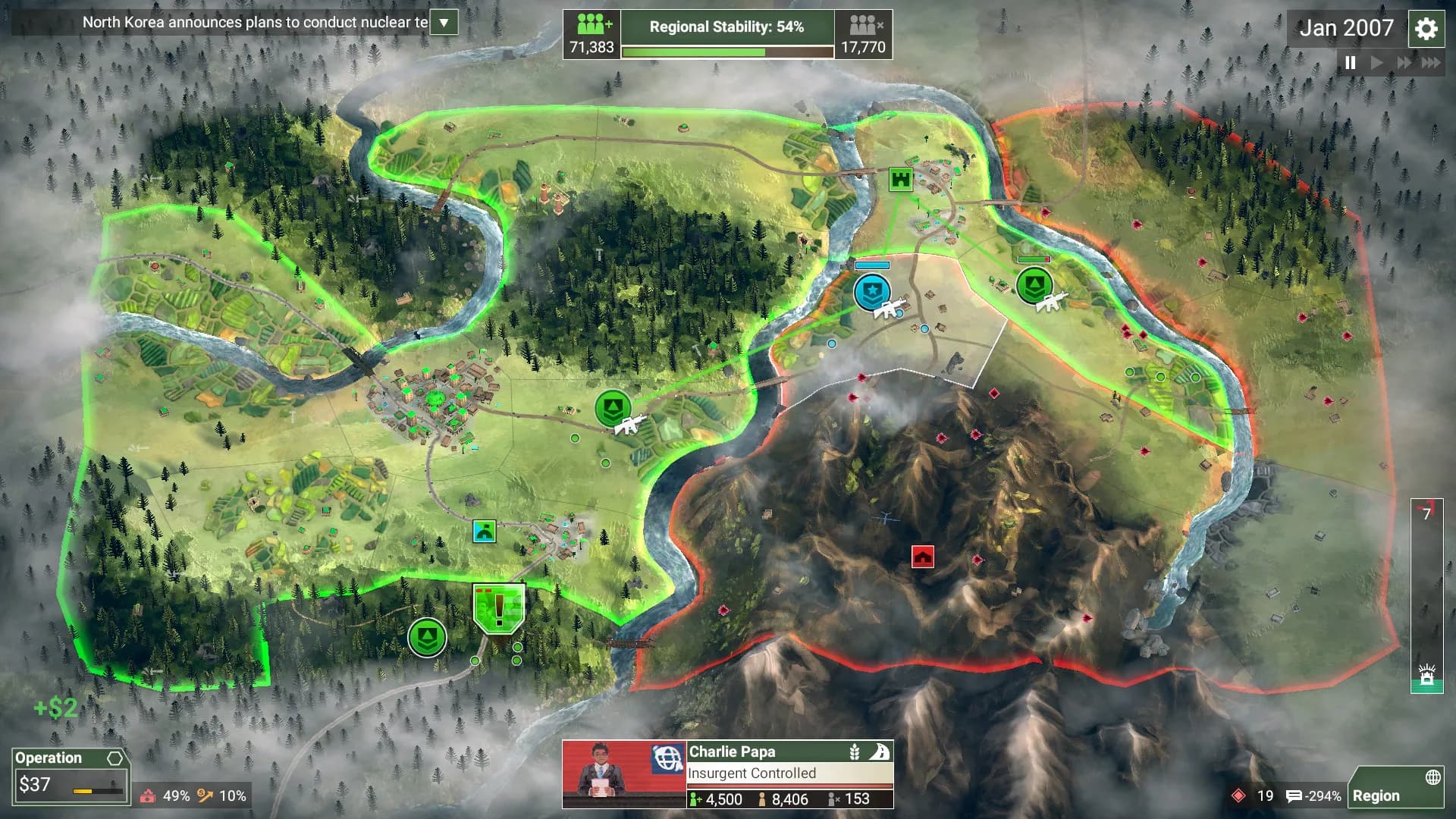 Rebel Inc: Escalation screenshot screenshot 6