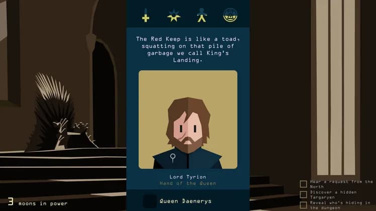 Reigns: Game of Thrones screenshot screenshot 3