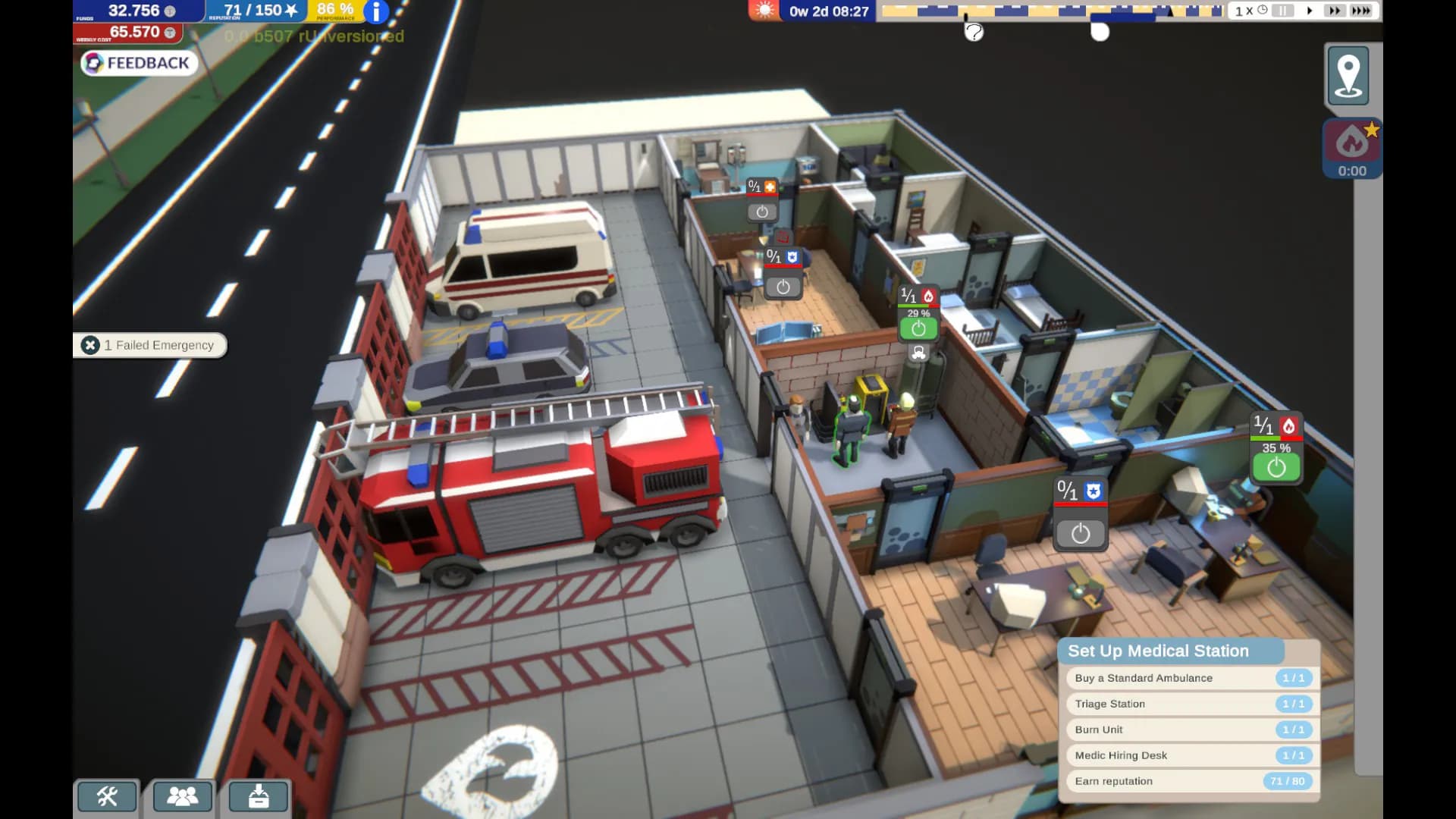 Rescue HQ - The Tycoon screenshot screenshot 4