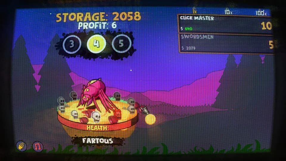 Retro Clicker screenshot screenshot 2