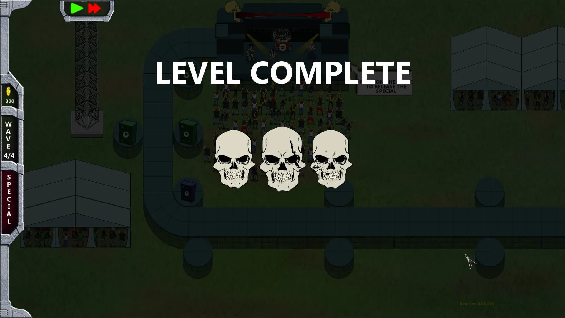 Rock 'N' Roll Defense screenshot screenshot 2