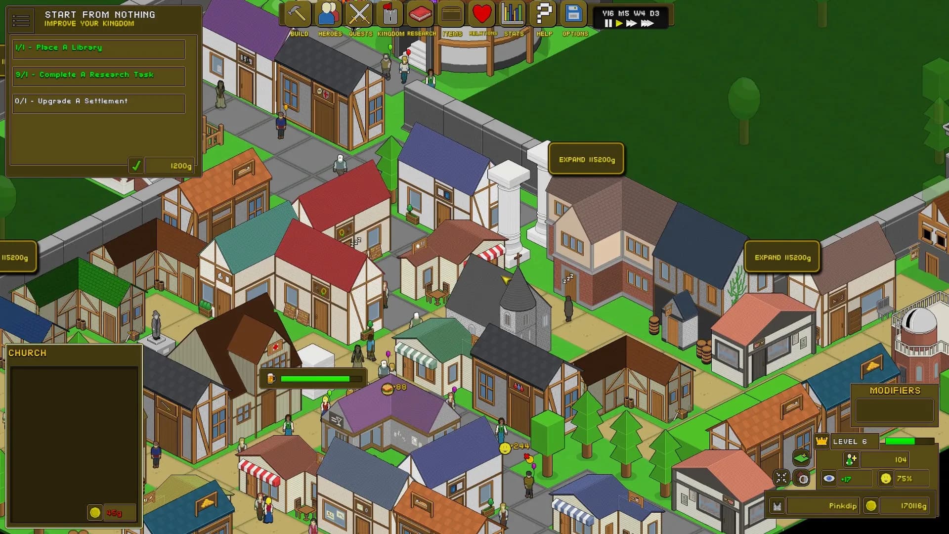 RPG Tycoon screenshot screenshot 0