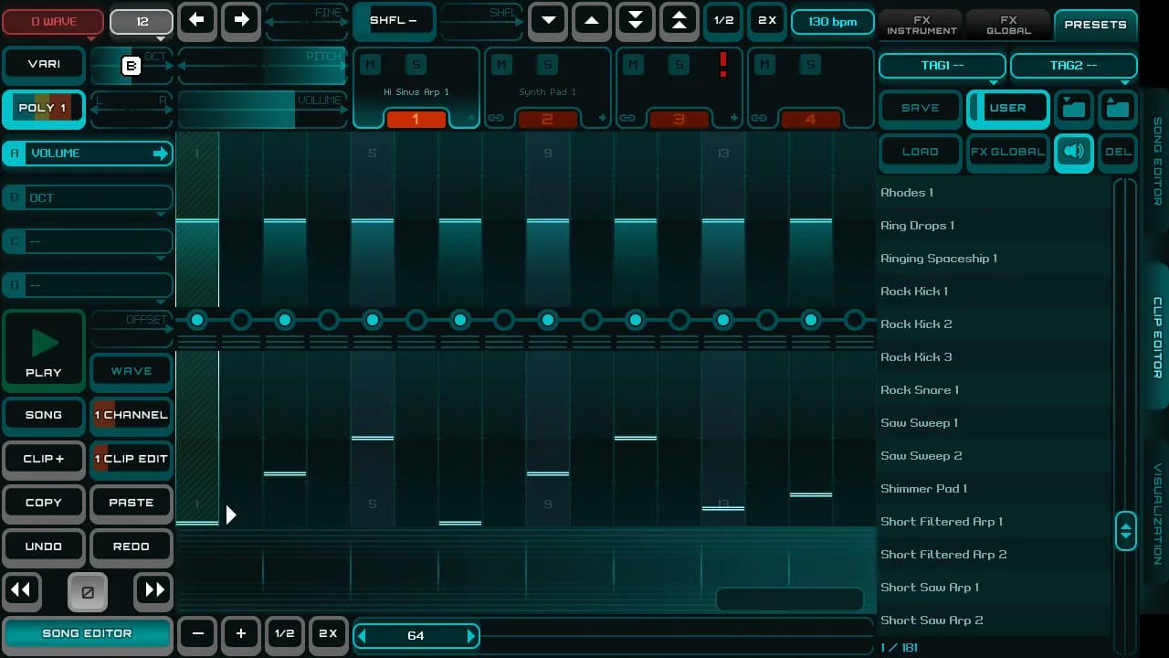 Rytmik Studio screenshot screenshot 6