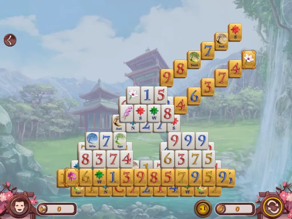 Sakura Day Mahjong screenshot screenshot 0