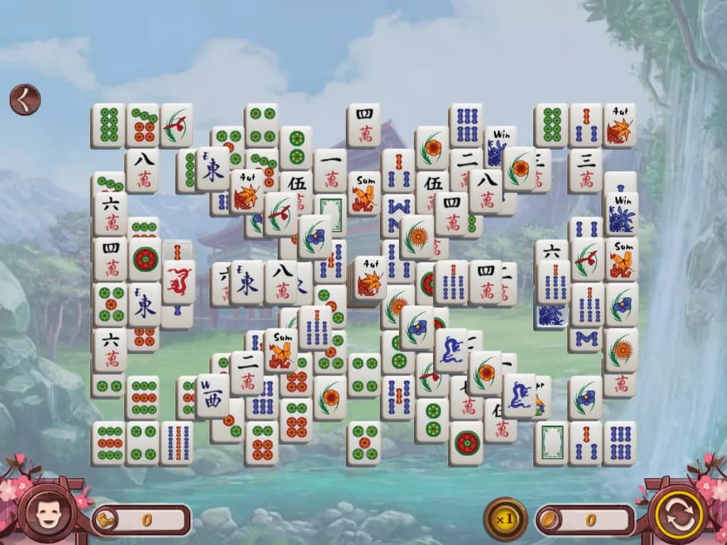 Sakura Day Mahjong screenshot screenshot 4