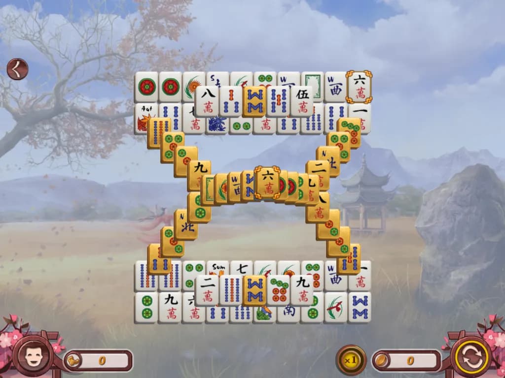 Sakura Day Mahjong screenshot screenshot 5