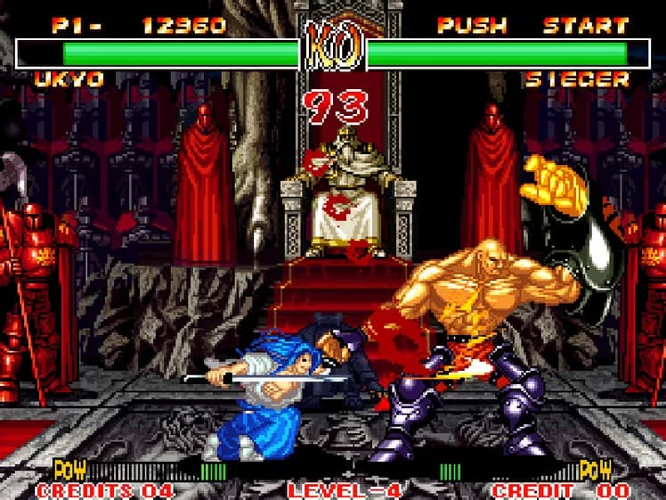 SAMURAI SHODOWN II screenshot screenshot 8