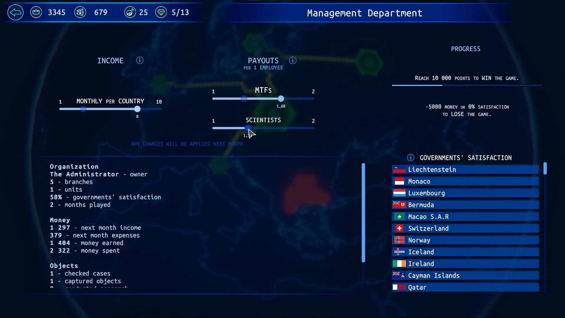 SCP Strategy screenshot screenshot 2