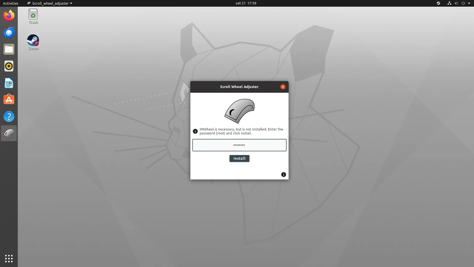 Scroll Wheel Adjuster screenshot screenshot 3