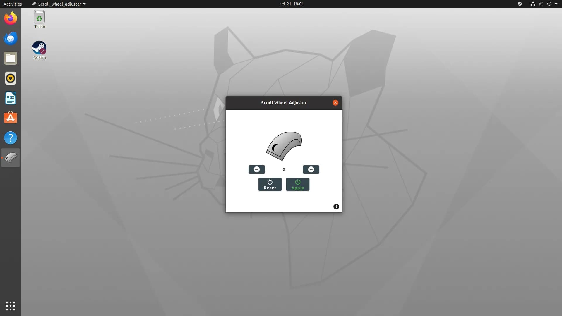 Scroll Wheel Adjuster screenshot screenshot 4