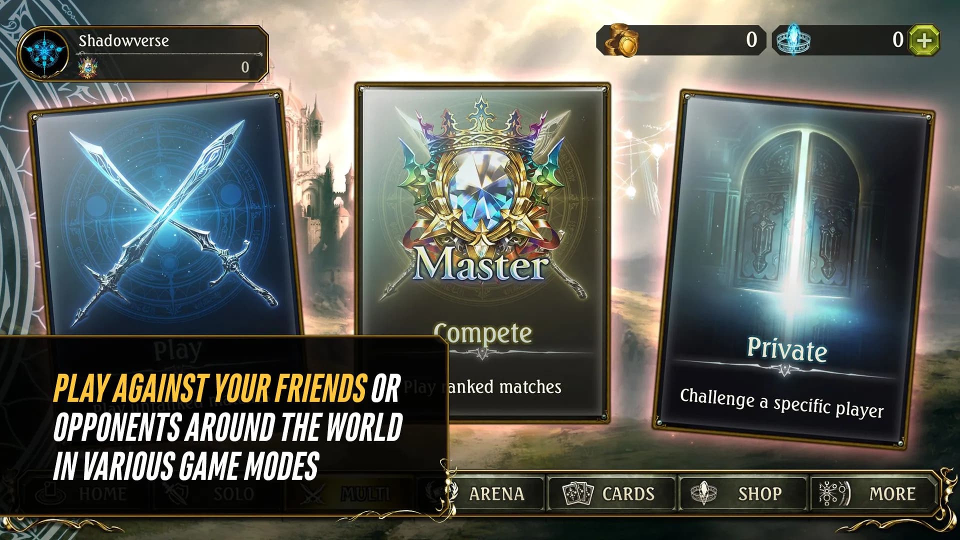 Shadowverse CCG screenshot screenshot 2