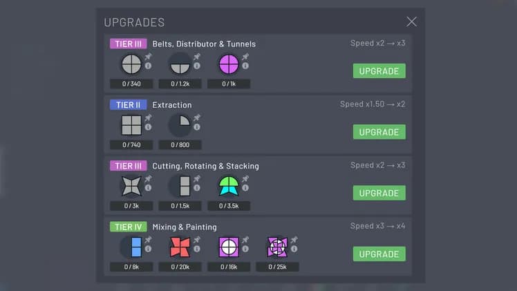 shapez screenshot screenshot 8