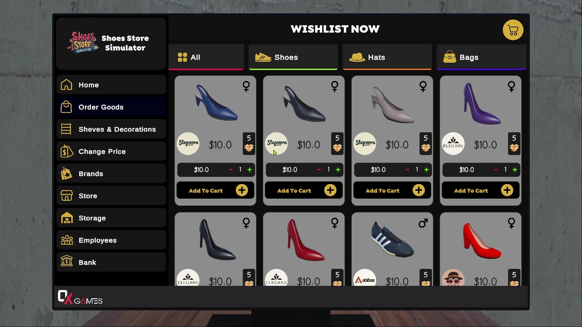 Shoes Store Simulator screenshot screenshot 4