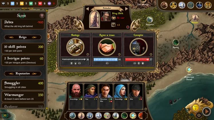 Silmaris: Dice Kingdom screenshot screenshot 1