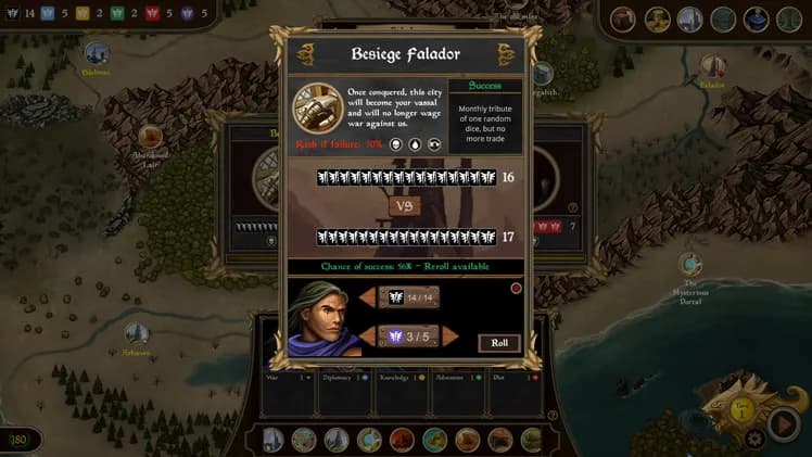 Silmaris: Dice Kingdom screenshot screenshot 2