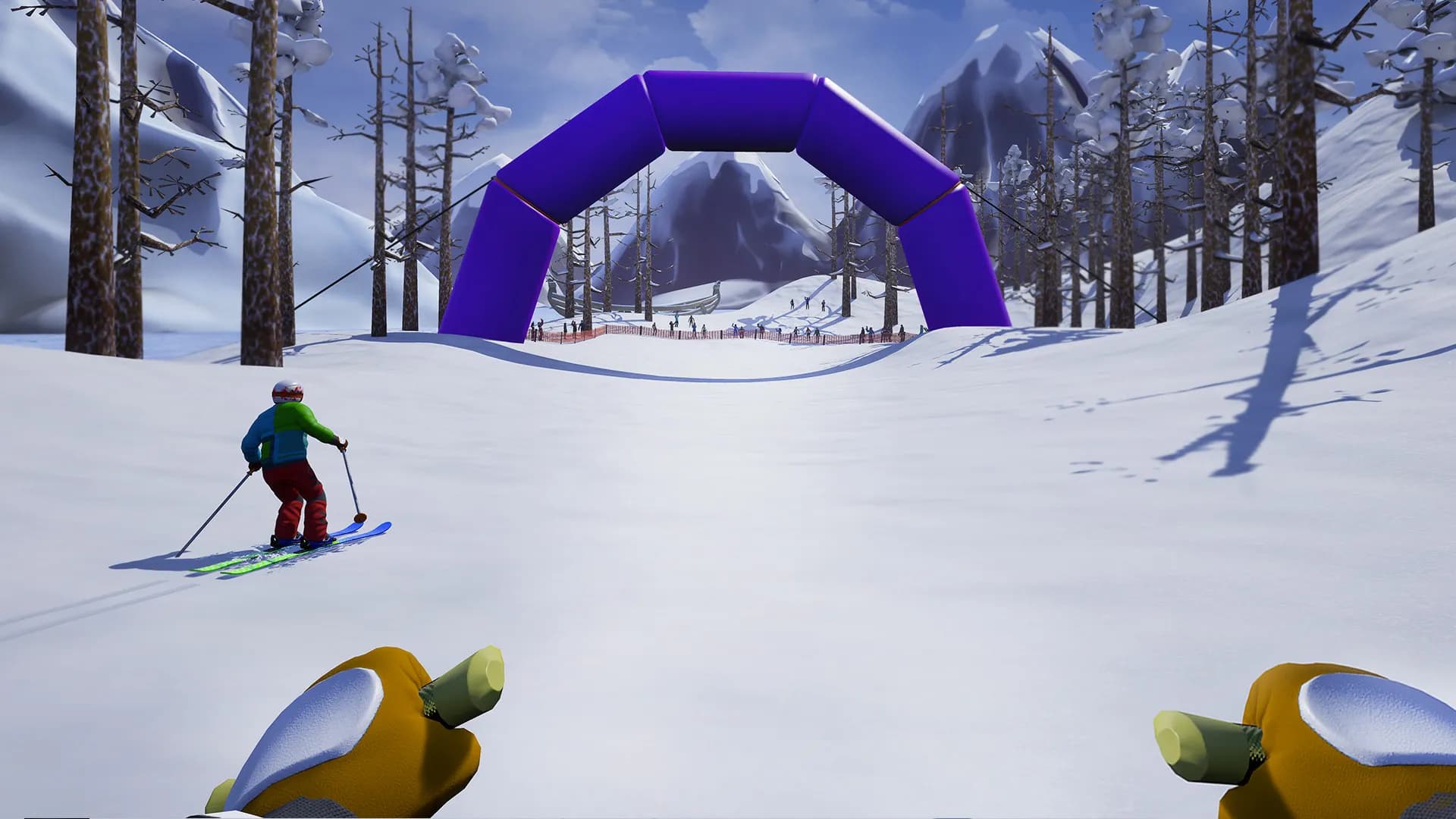 Skiing VR screenshot screenshot 4