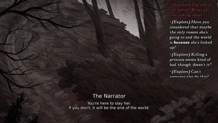 Slay the Princess screenshot screenshot 7