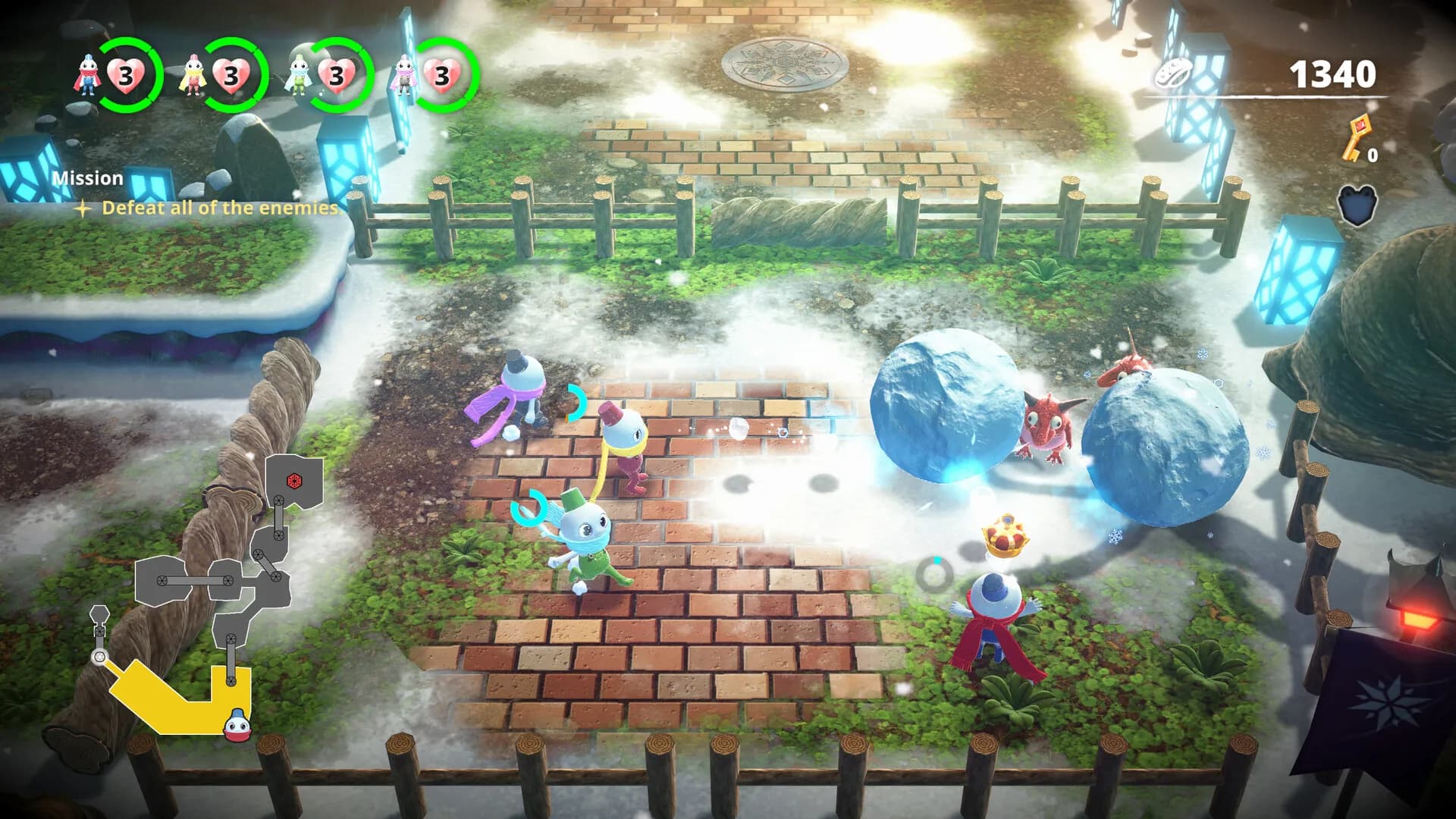 Snow Bros. Wonderland screenshot screenshot 0
