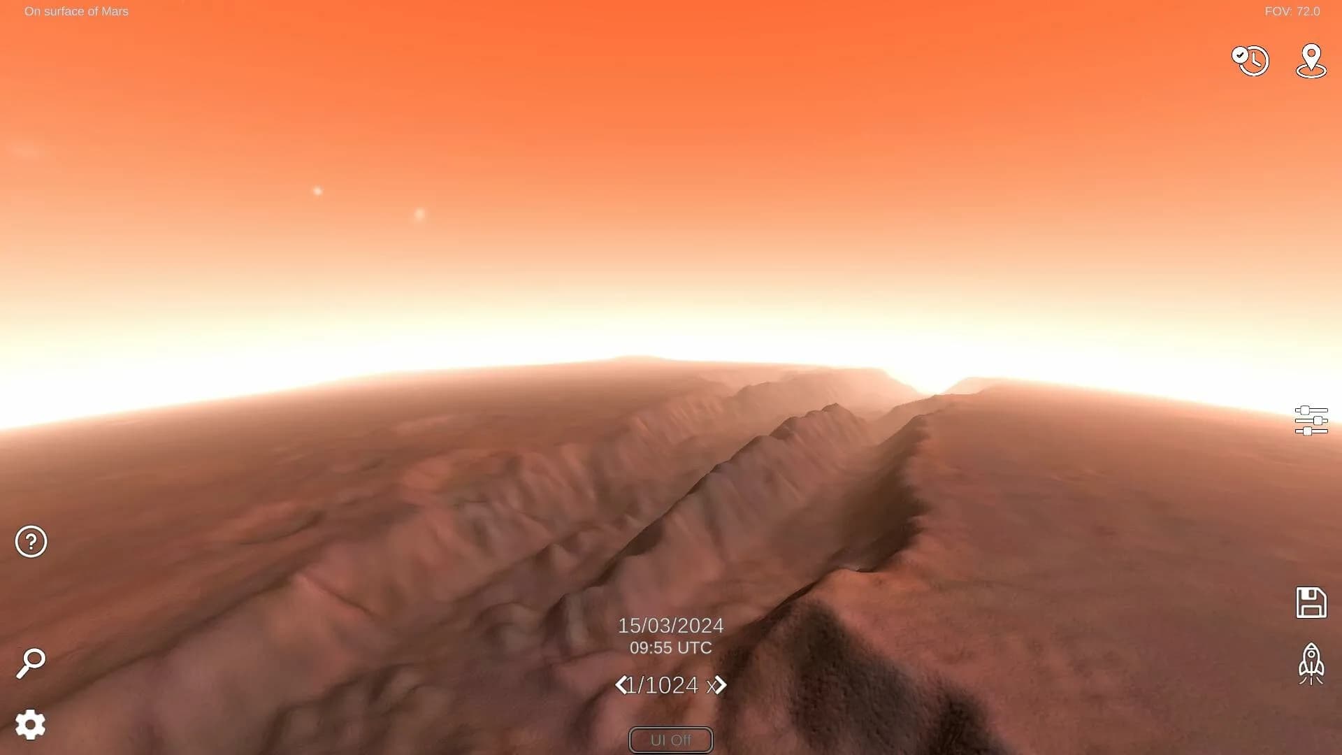Solar System Simulator screenshot screenshot 2