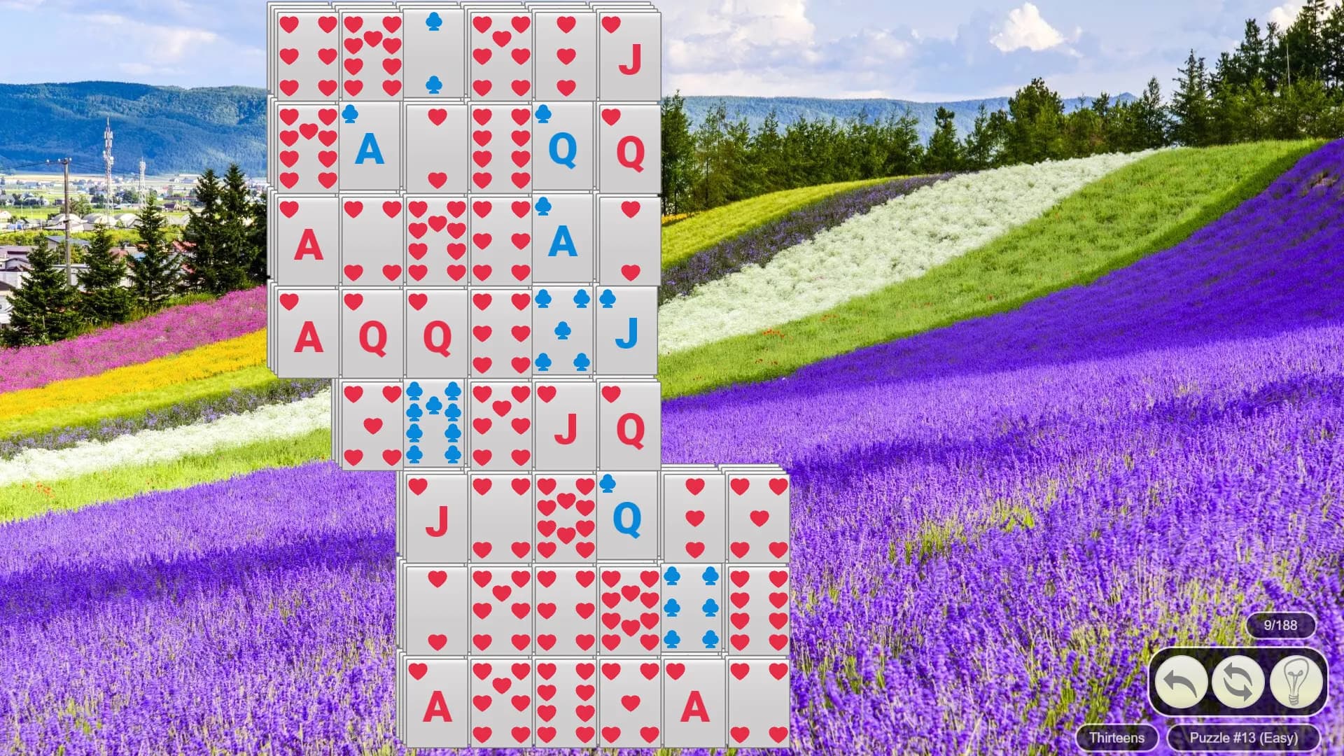 Solitaire Flowerscapes screenshot screenshot 3
