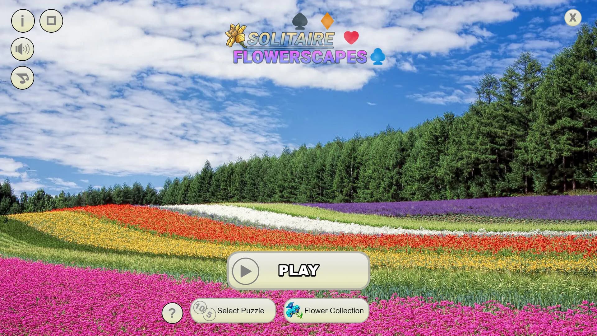 Solitaire Flowerscapes screenshot screenshot 4