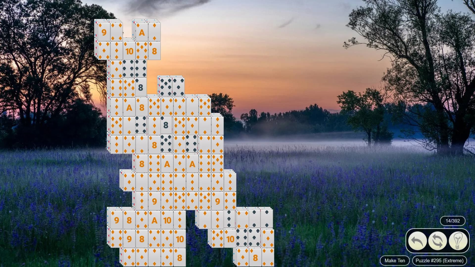 Solitaire Flowerscapes screenshot screenshot 5