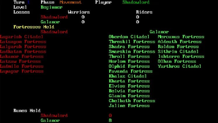 Sorcerer Lord screenshot screenshot 1