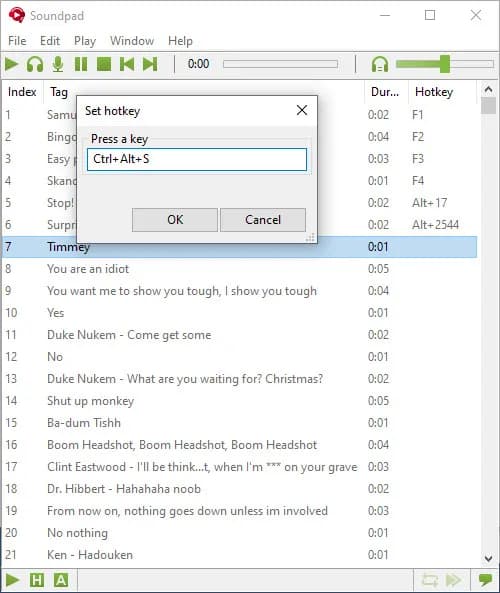 Soundpad screenshot screenshot 2