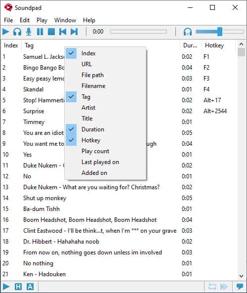 Soundpad screenshot screenshot 4